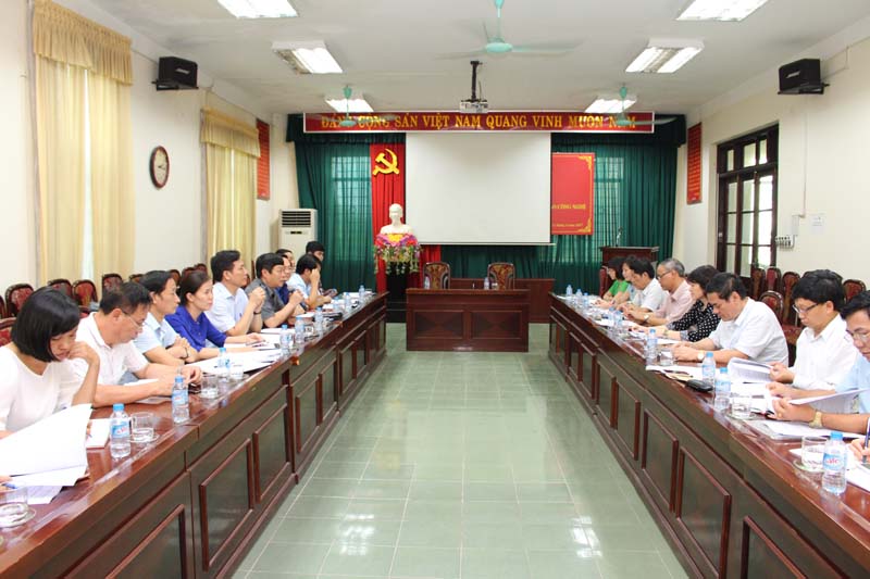 Đoàn công tác của Bộ Khoa học và Công nghệ thăm và làm việc tại Vĩnh Phúc